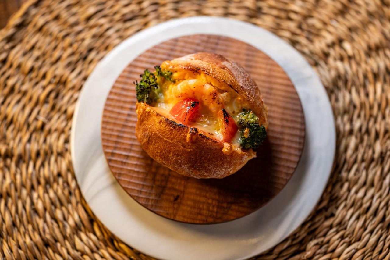 エッグ＆シュリンプ＆フレッシュブロッコリー