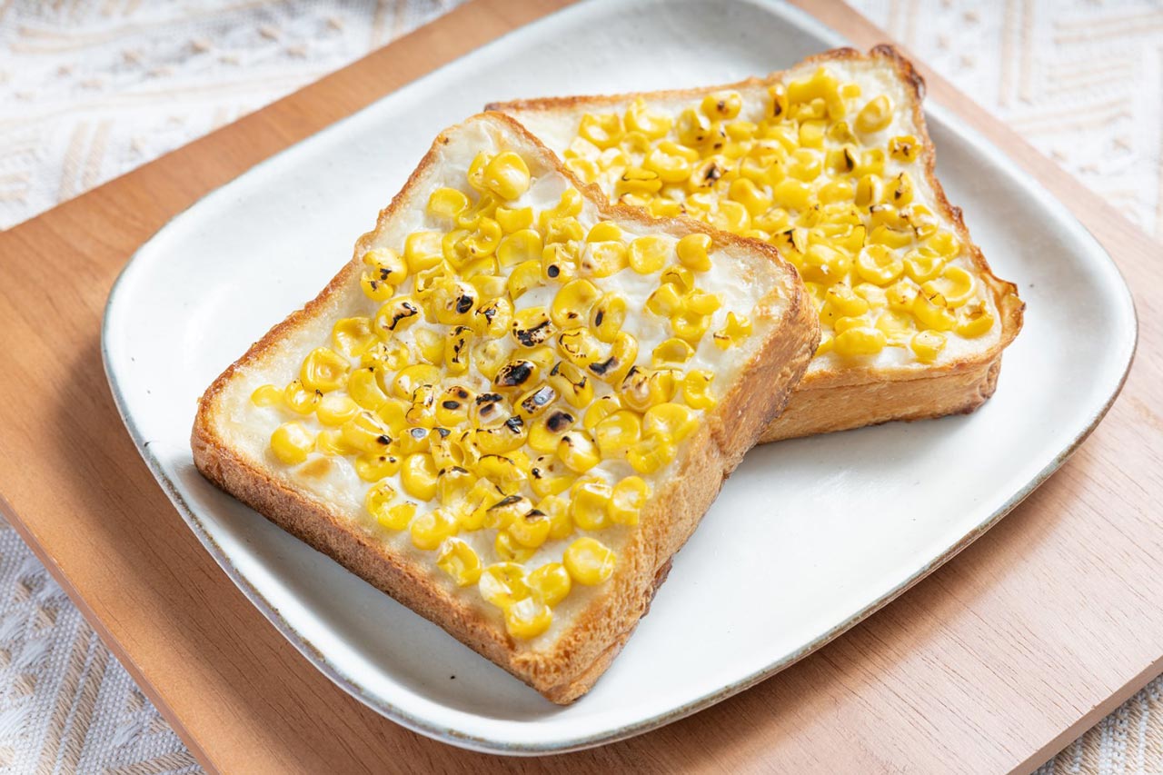 十勝とうもろこしトースト...